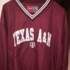Texas A&M windbreaker